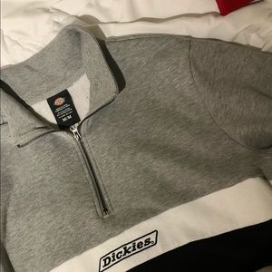 Dickie’s half zip up crewneck